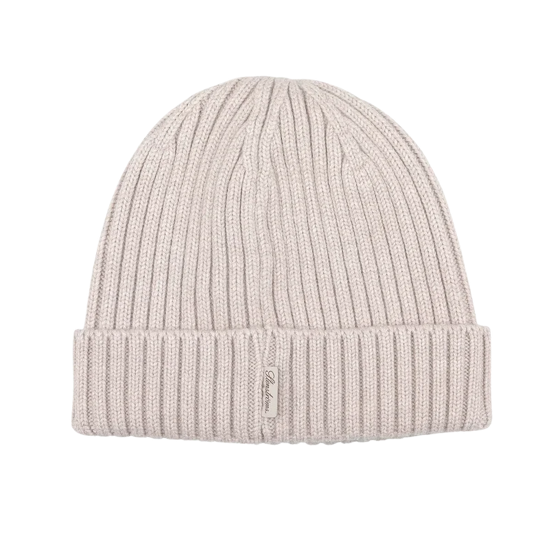 STENSTRÖMS Hat Ribbed Logo - Taupe
