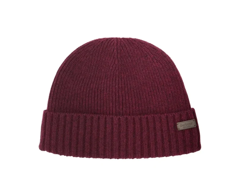 BARBOUR Carlton Beanie - Red