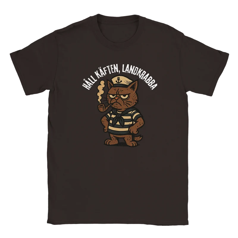 T-shirt - Håll käften, landkrabba