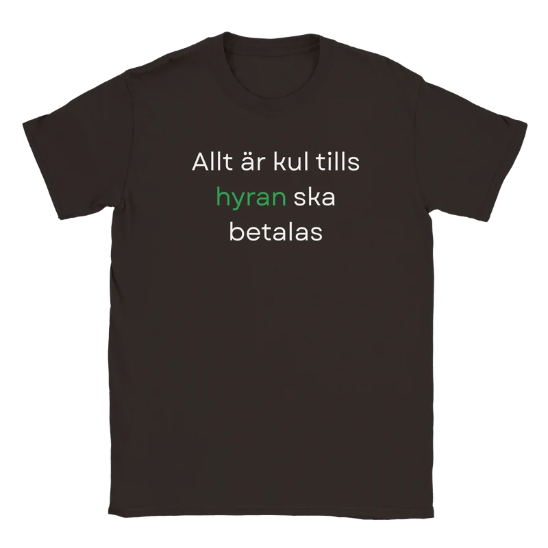 T-shirt - Allt är kul