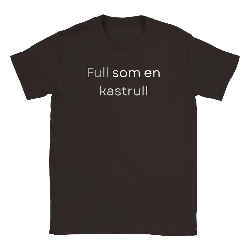 T-shirt - Full som en kastrull