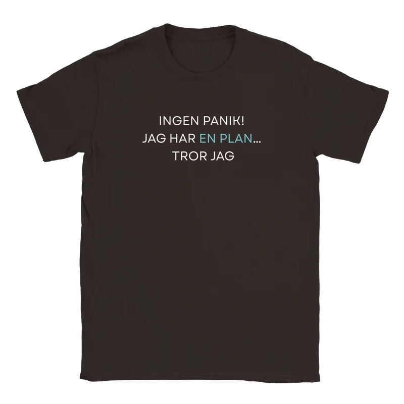 T-shirt - Ingen panik