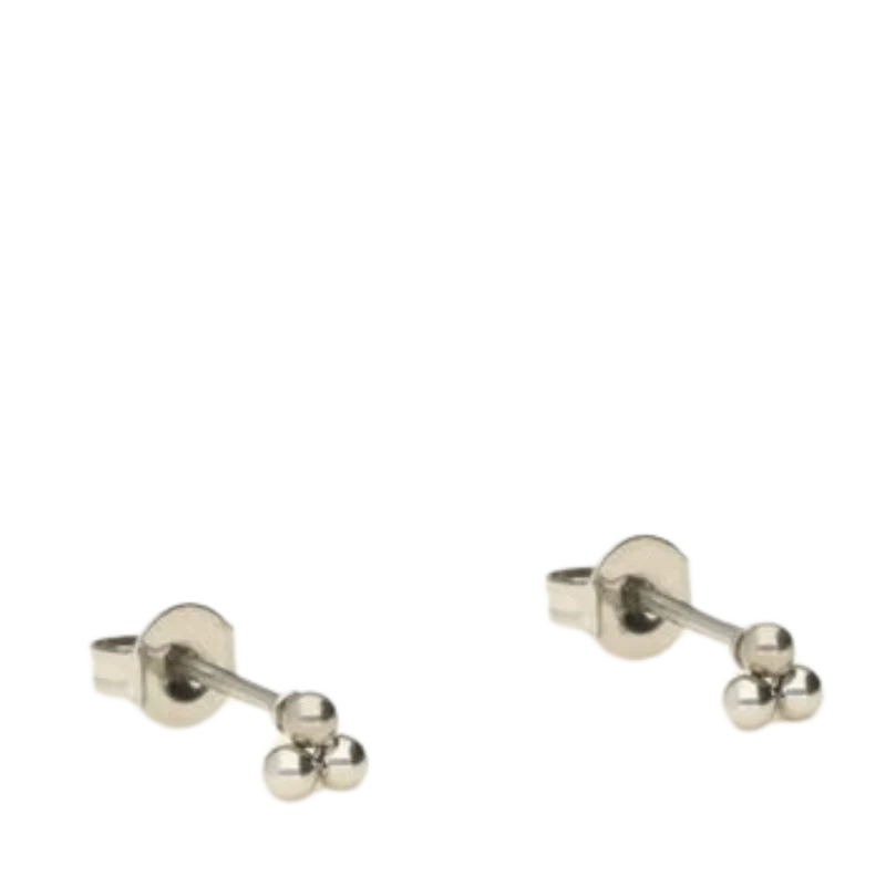 Studs 3 dots - 1500 Silver