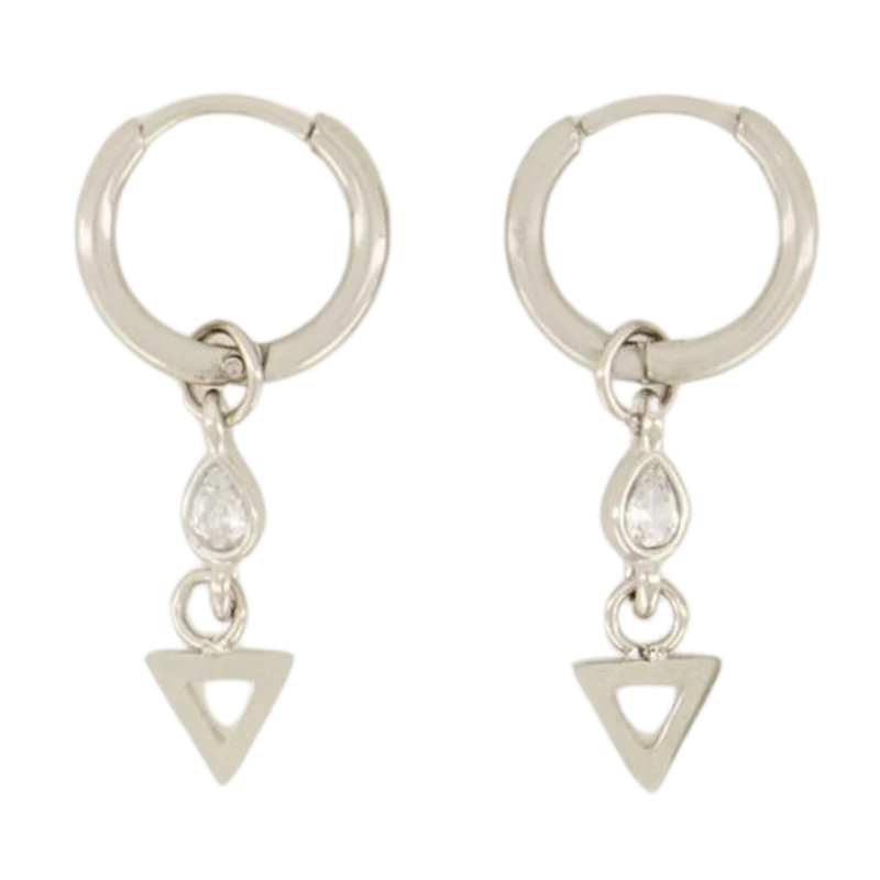 Earrings Stones 6 - 1500 Silver