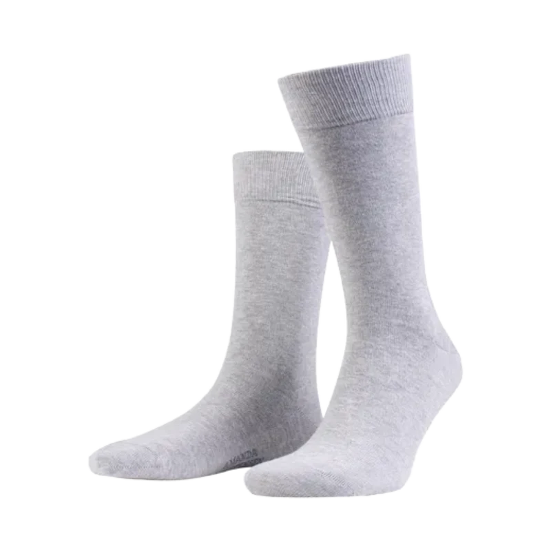 True Ankle Sock - Grey Melange