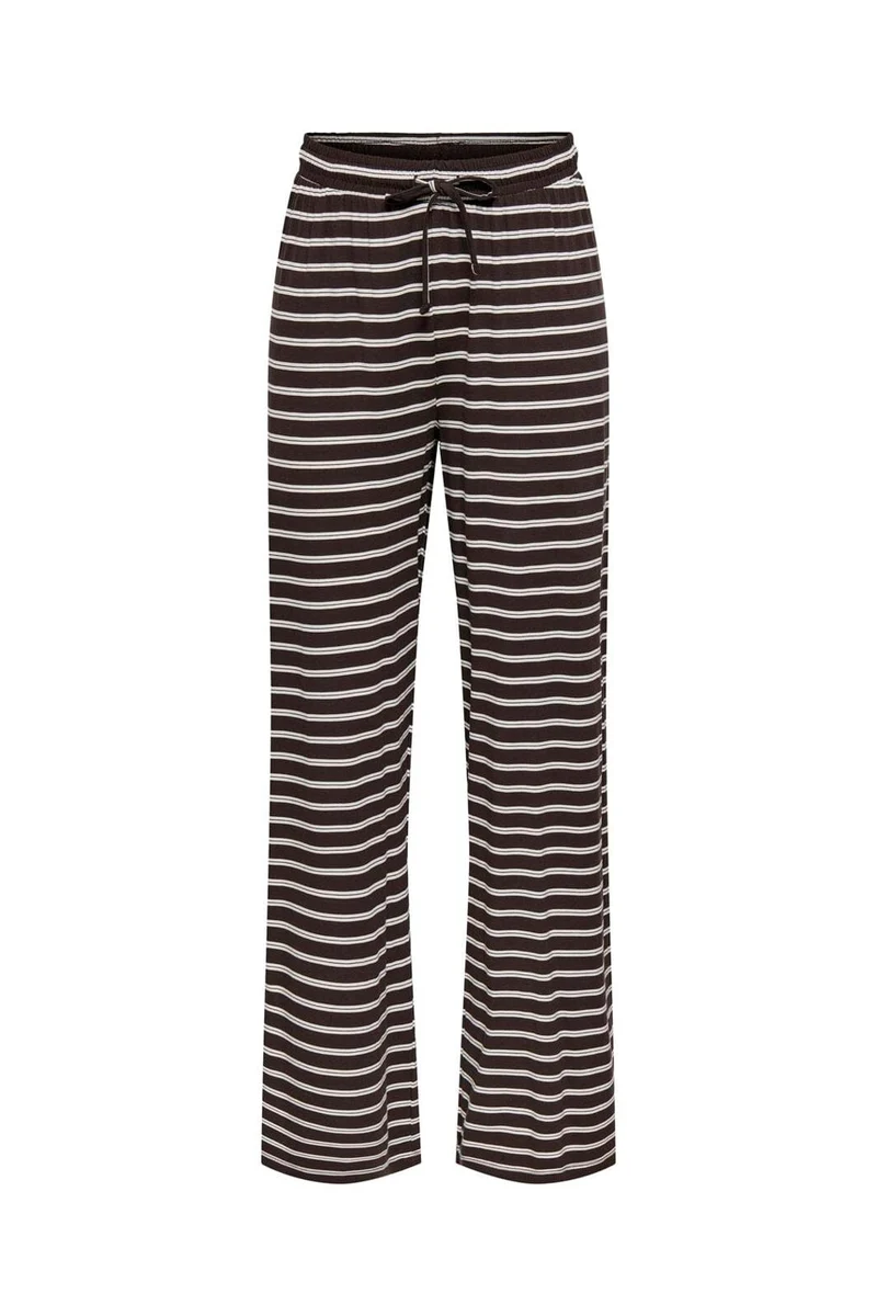 Only - Onlnina Long Pants - 5121007 Coffee Bean Cloud Dancer