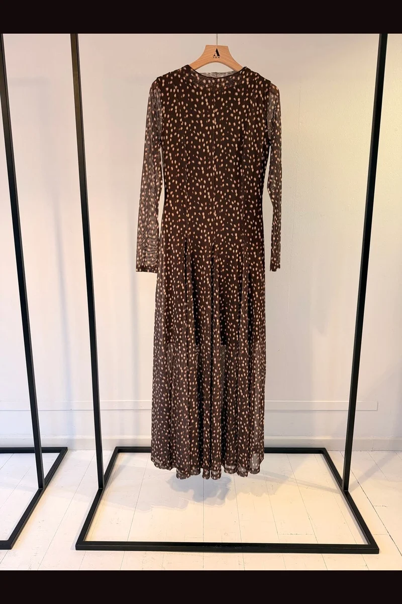 A-View - Messa Bambi Dress AV8341 - 194 - Dark Brown