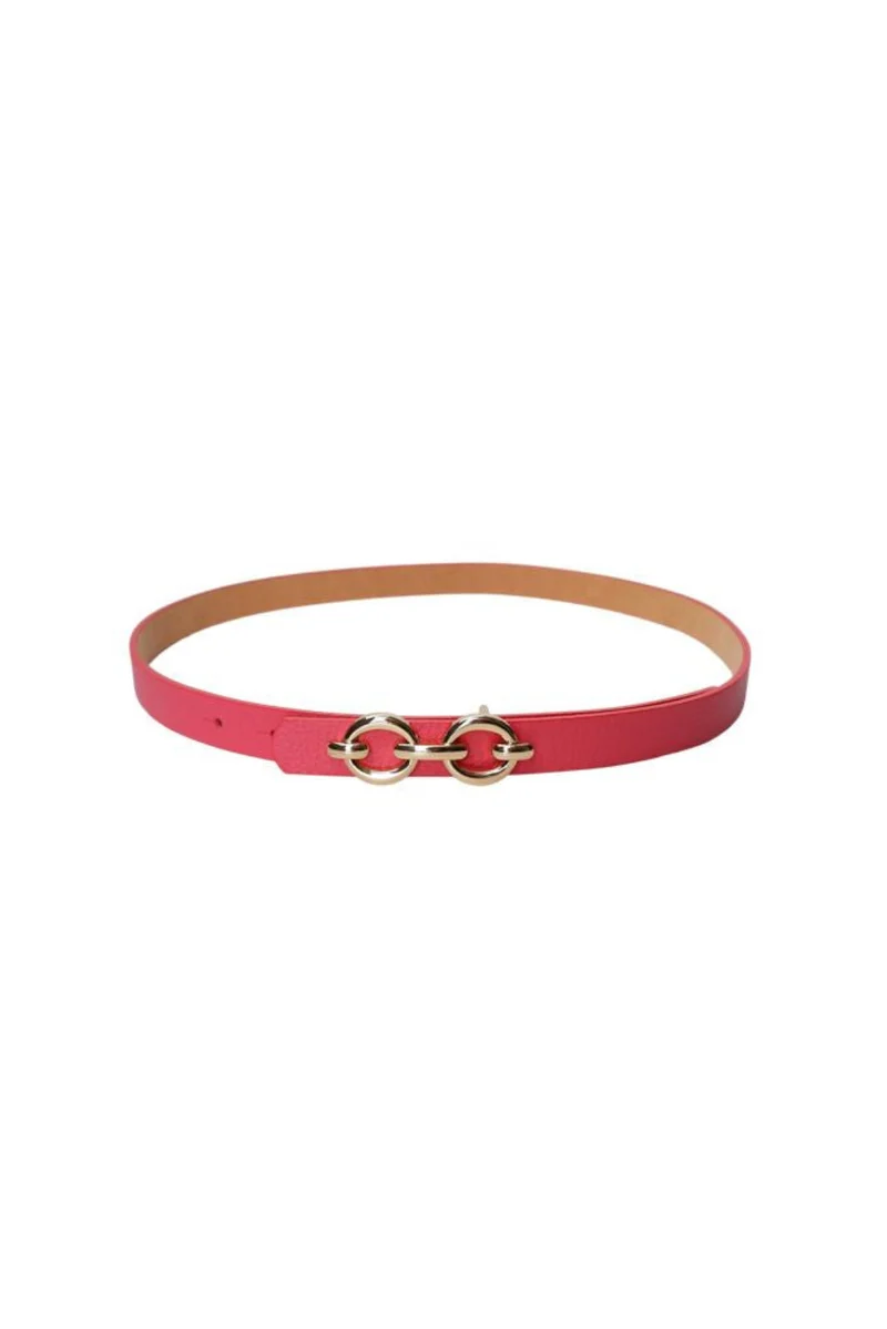 Black Colour - Bclotus Belt 10299 - Raspberry
