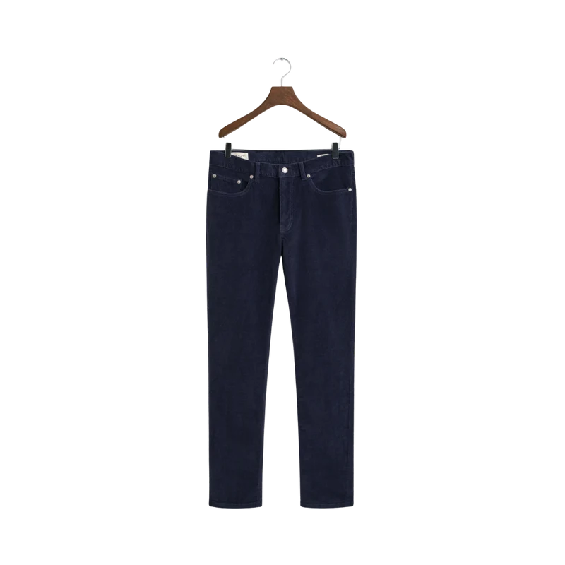 Reg Cord Jeans - Evening Blue