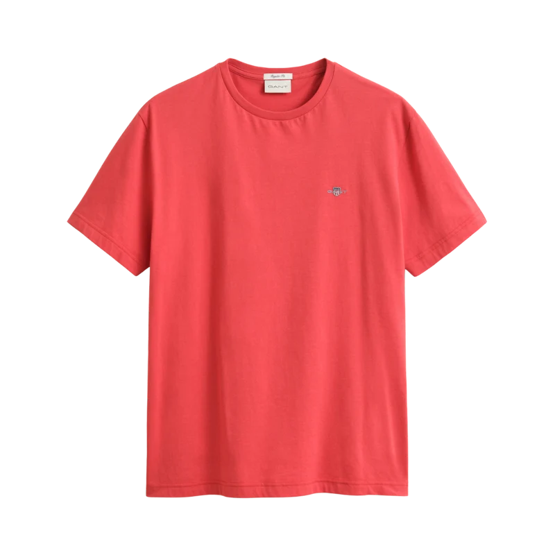Shield SS T-Shirt - Rose Red