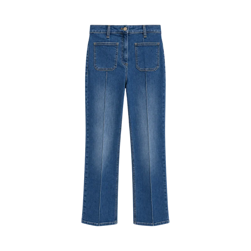 Pantalone - Denim Blu