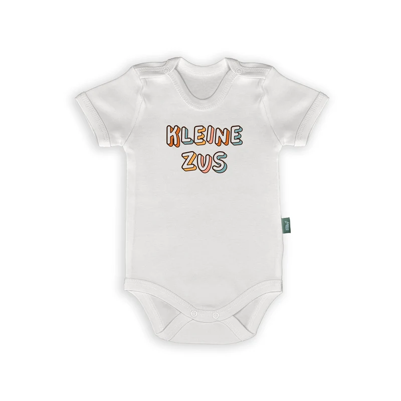 Rompertje met Tekst – “Kleine Broer / Kleine Zus” – Lief Cadeau voor Baby’s & Broertjes/Zusjes