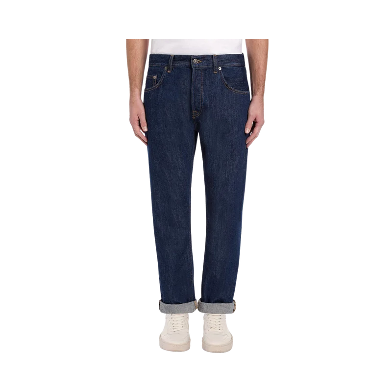 PANTALONE ICON RELAX - Blu