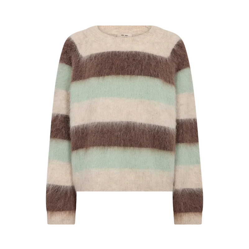 MMSuvi Stripe Knit - Frosty Green