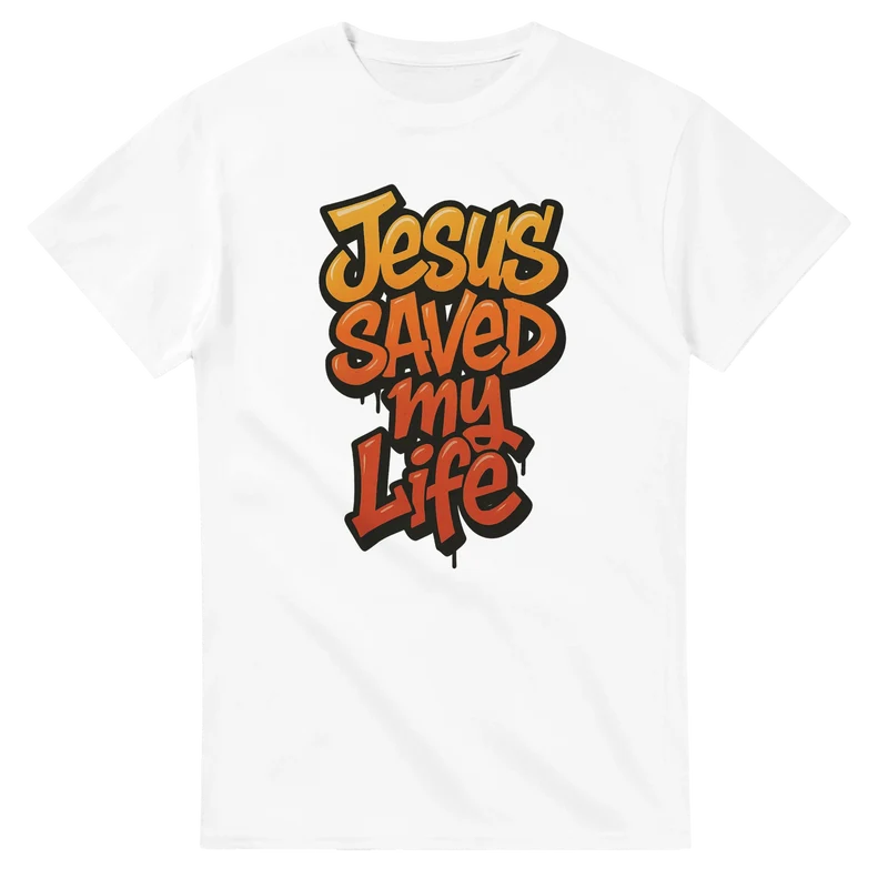 T-shirt - Jesus Saved My Life
