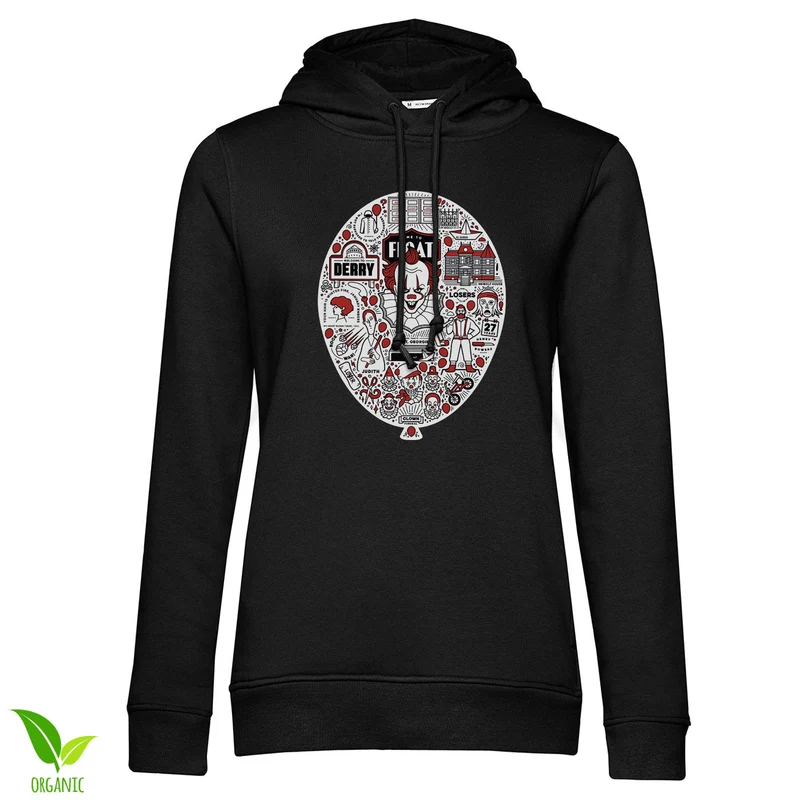 IT Balloon Icons Girly Hoodie