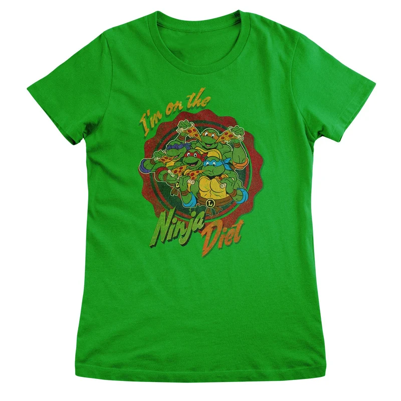 On The Pizza Diet Girly Tee