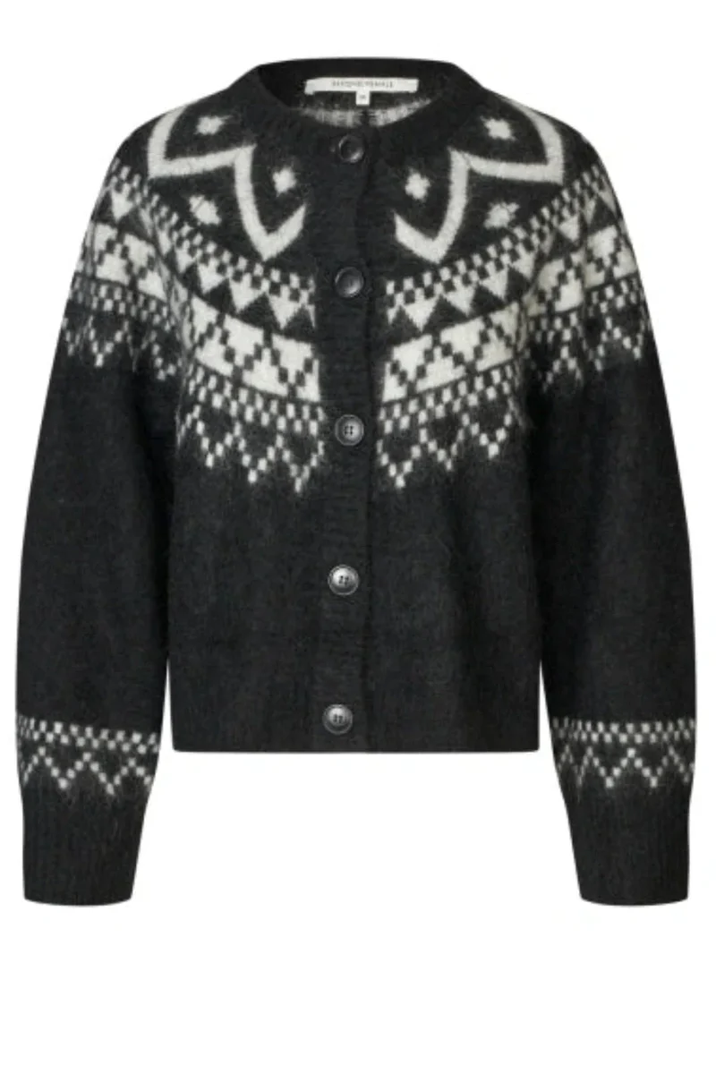 Second Female - Kalia Knit Cardigan 61252 - 8001 Black