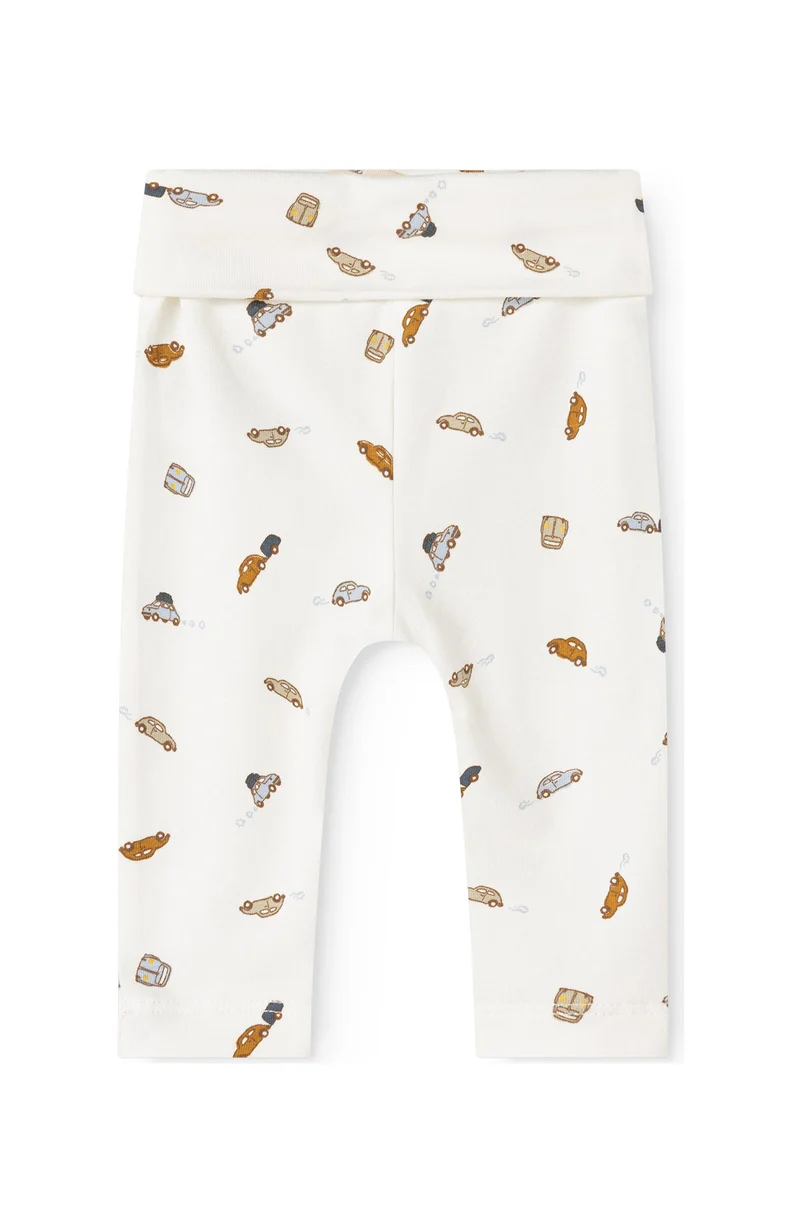 Piva Modal Smooth Print Pants - Cars