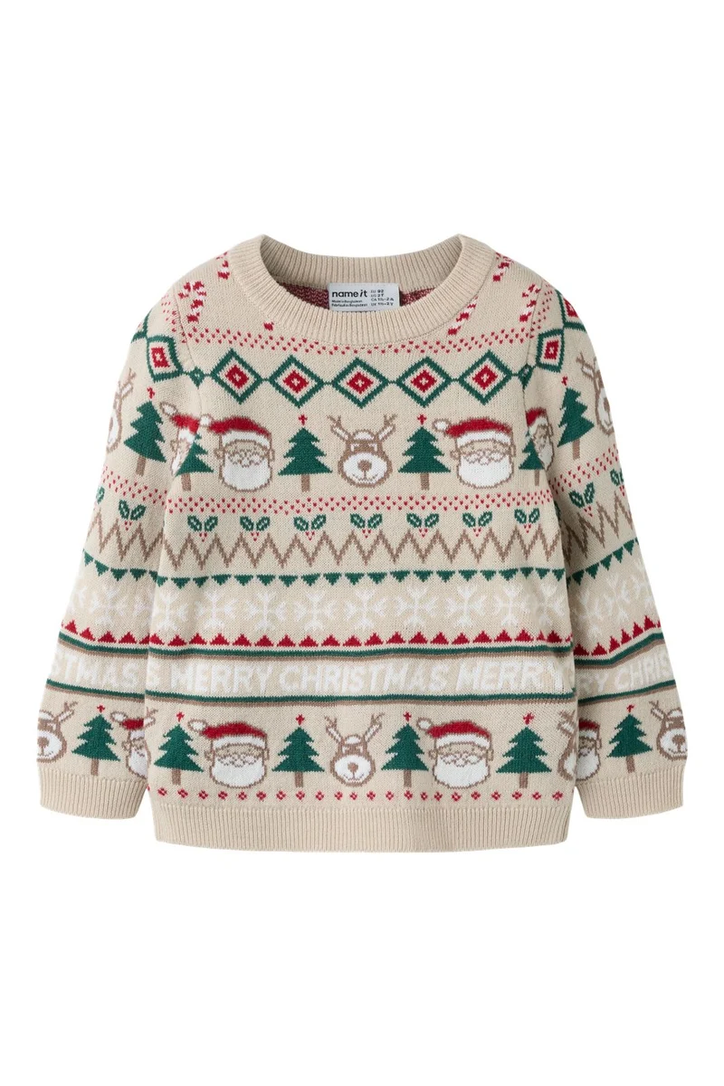 Name It - Nmnralkos Ls Knit - 5161616 Peyote