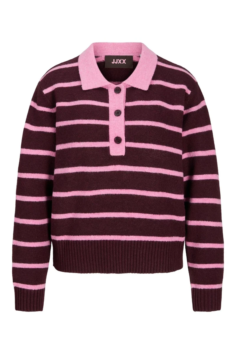 Jjxx - Jxruby Polo Neck Knit Sn - 5058807 Orchid Smoke