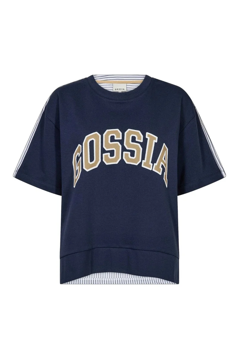 Gossia - Welago Mix Tee G3189 - Navy