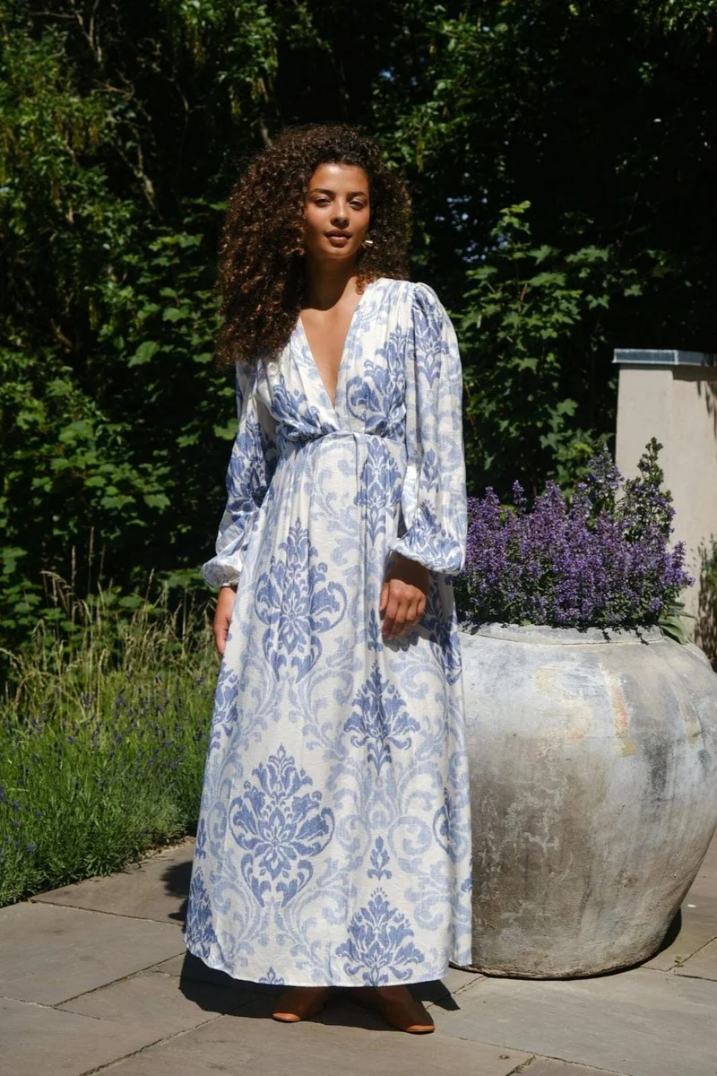 Neo Noir - Silfi Deco Dress 165991 - 145 - Light Blue