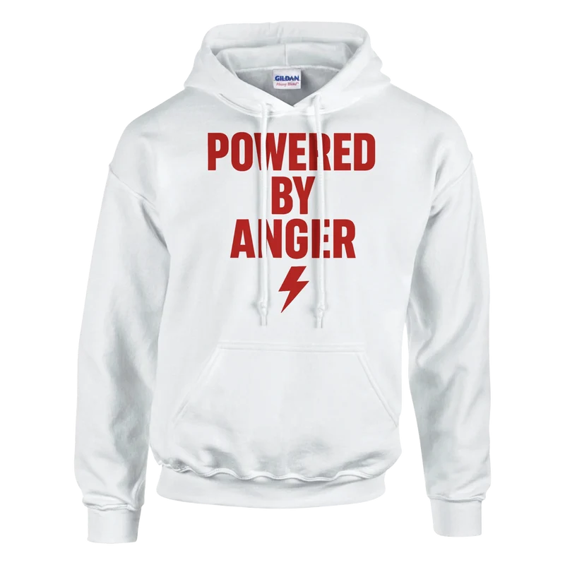 Hoodie - Powered By Anger