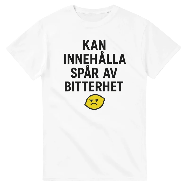 T-shirt – Kan innehålla spår av bitterhet