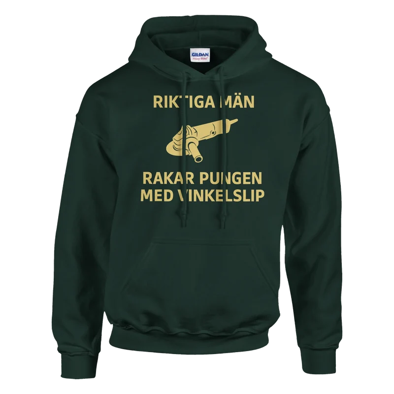 Hoodie – Riktiga män rakar pungen med vinkelslip