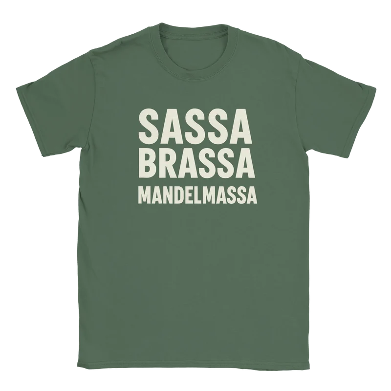 T-shirt – Sassa Brassa Mandelmassa