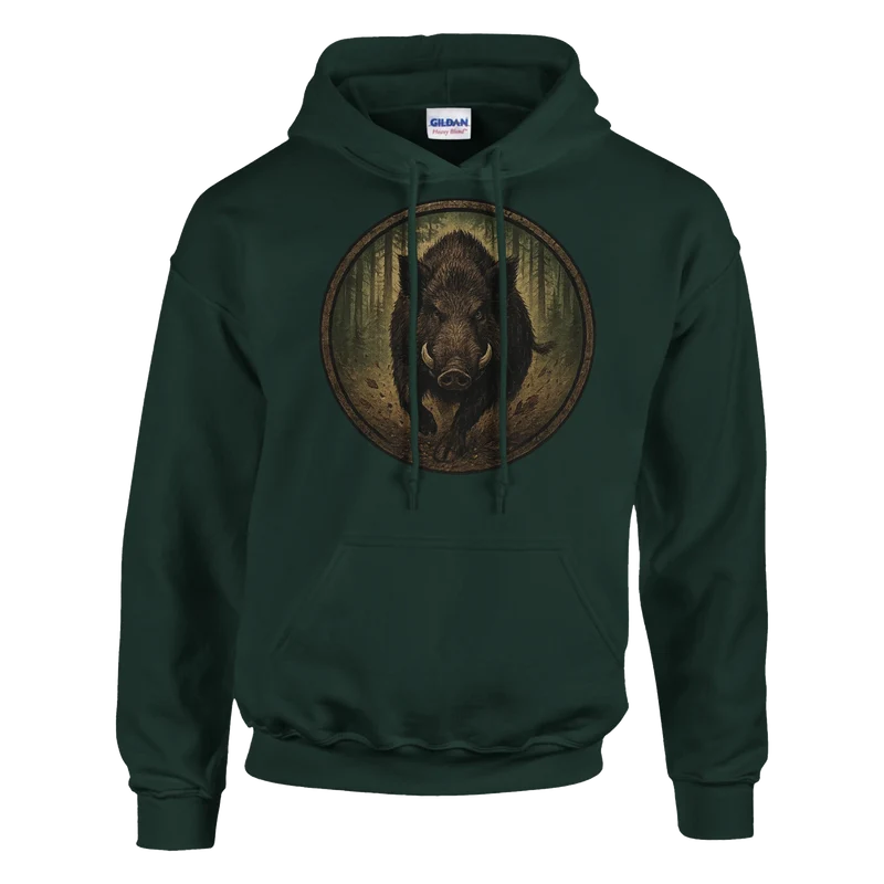 Hoodie - Running Boar
