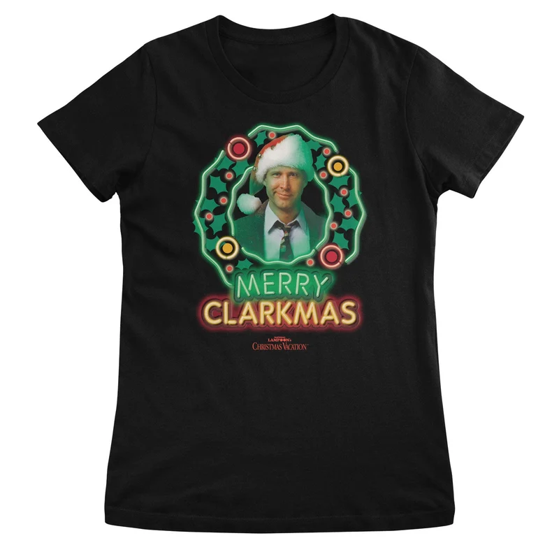 Lampoon's Christmas - Merry Clarkmas Girly Tee