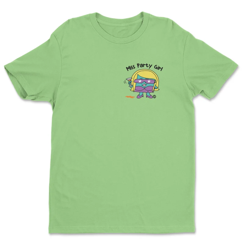 Miss Party Girl - ToddArt T-Shirt