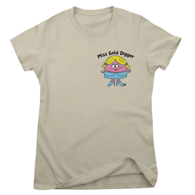 Miss Gold Digger - ToddArt Girly Tee