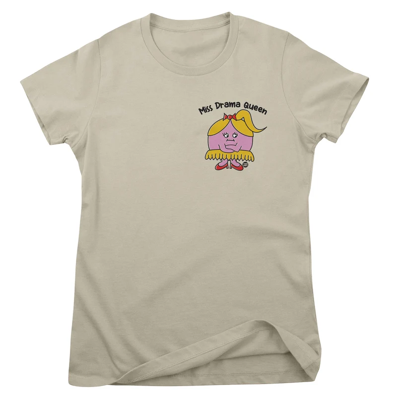 Miss Drama Queen - ToddArt Girly Tee