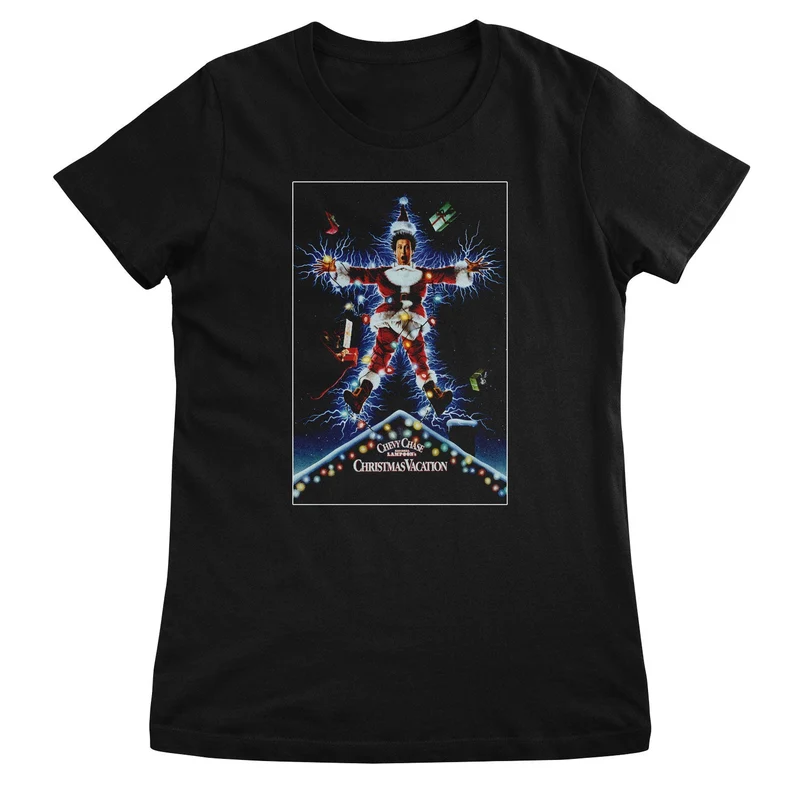 National Lampoon's Christmas Vacation Poster Girly Tee