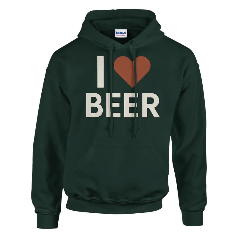 Hoodie – I ❤️ BEER