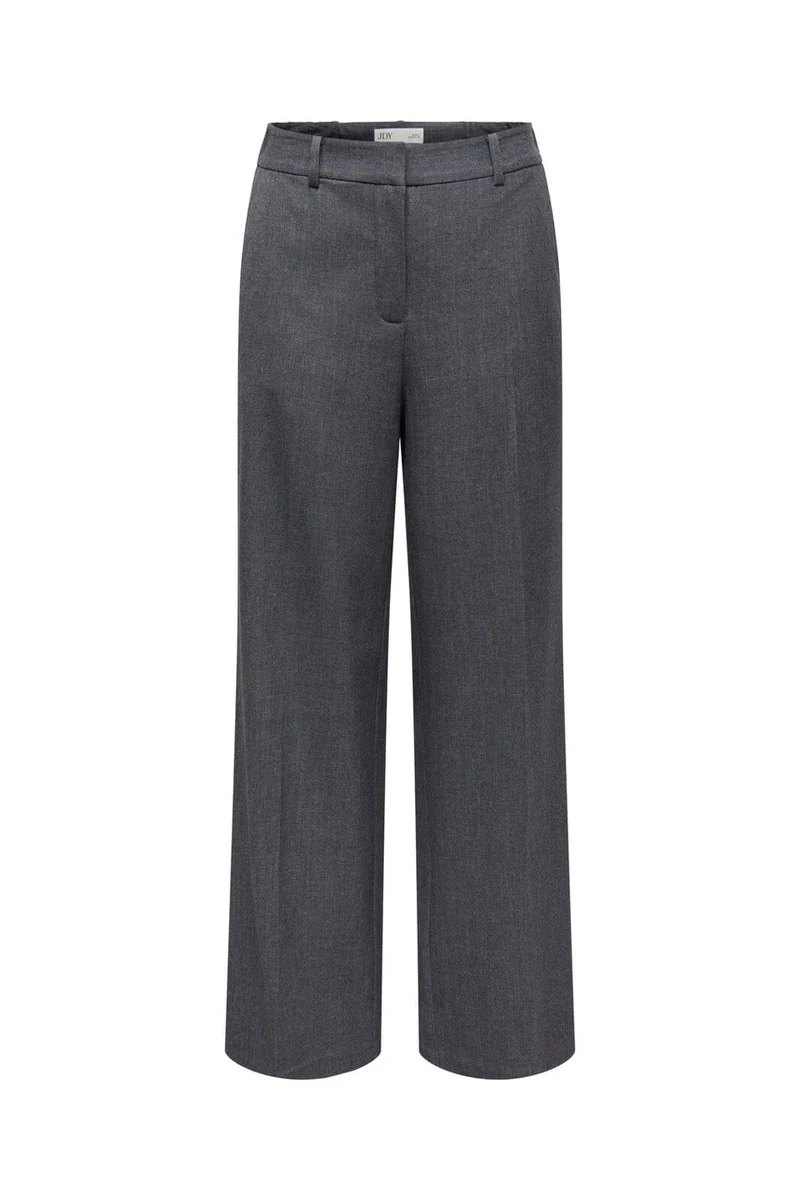 JDY - Jdyvalerie Wide Pant - 5084177 Dark Grey Melange