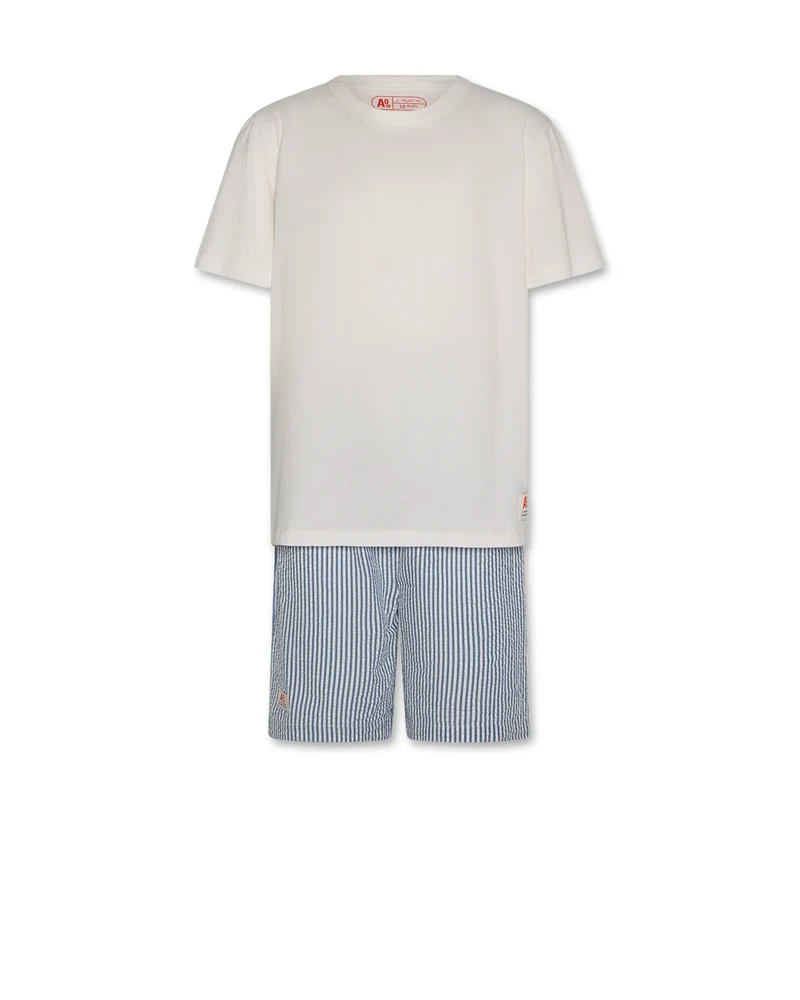 LA PAJAMA SHORT SET
