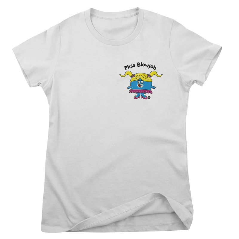 Miss Blowjob - ToddArt Girly Tee