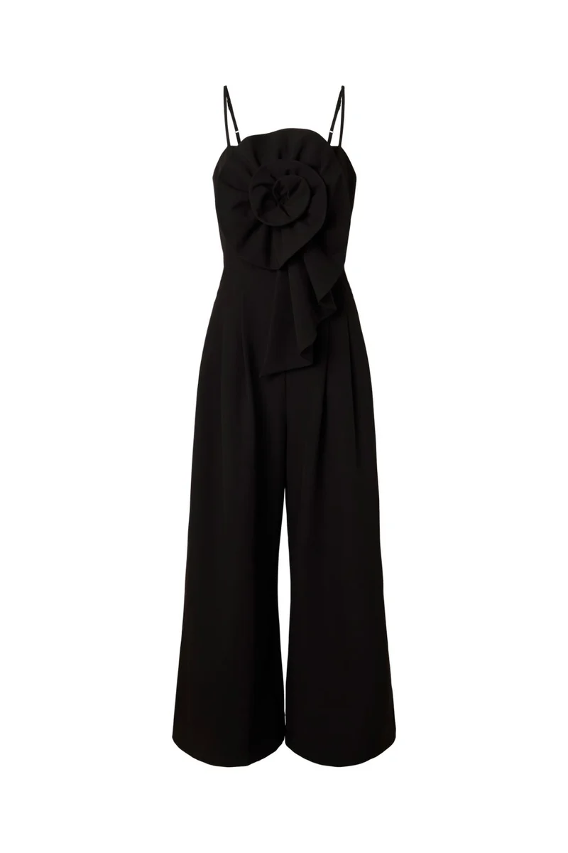YAS - Yaslipas Strap Rosette Jumpsuit - 5102586 Black