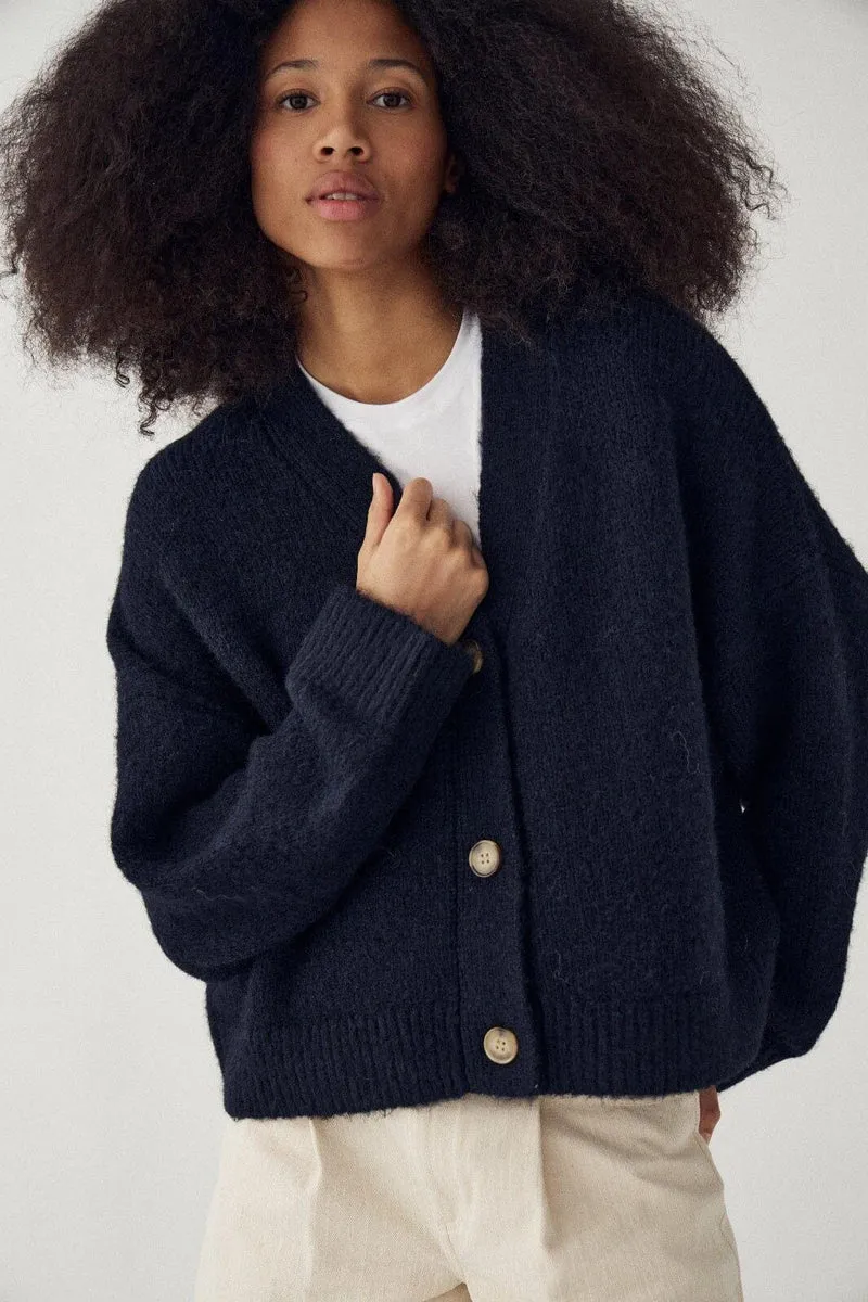 Noella - N-Laiana Knit Cardigan 16100001 - 007 - Navy
