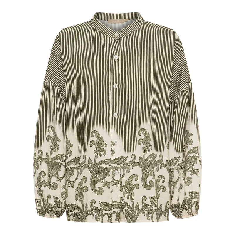 Marta Du Chateau - Mdcsequoia Shirt 8597 - Military4602tpe