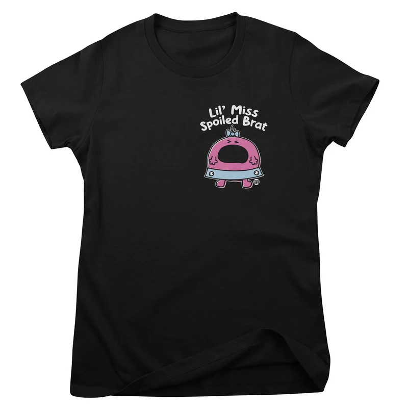 Lil' Miss Spoiled Brat - ToddArt Girly Tee