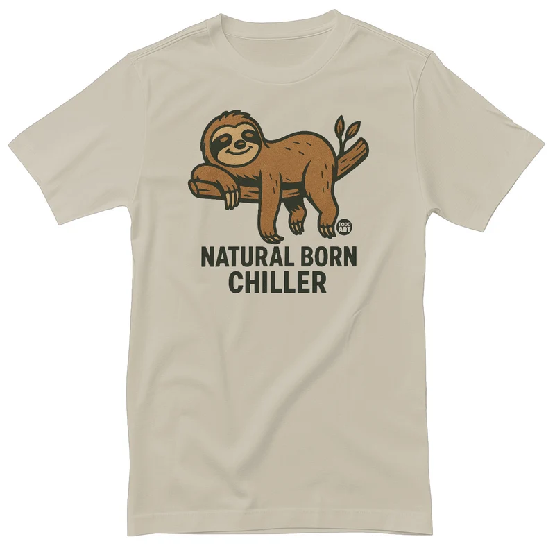 Natural Born Chiller - ToddArt T-Shirt