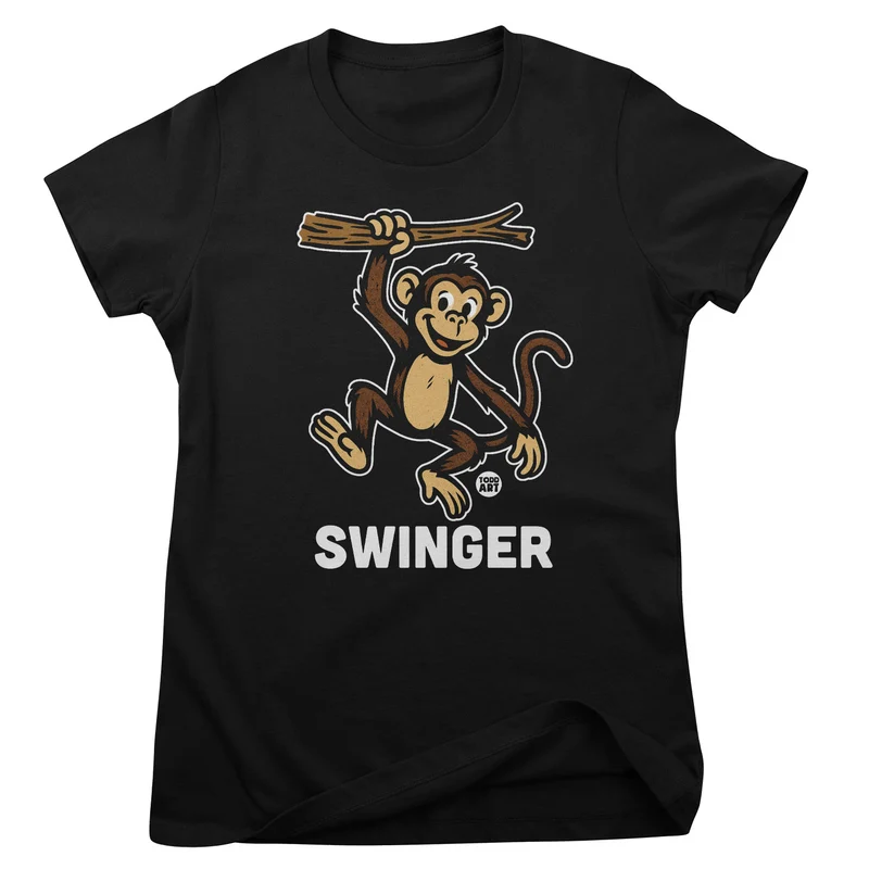 Swinger - ToddArt Girly Tee