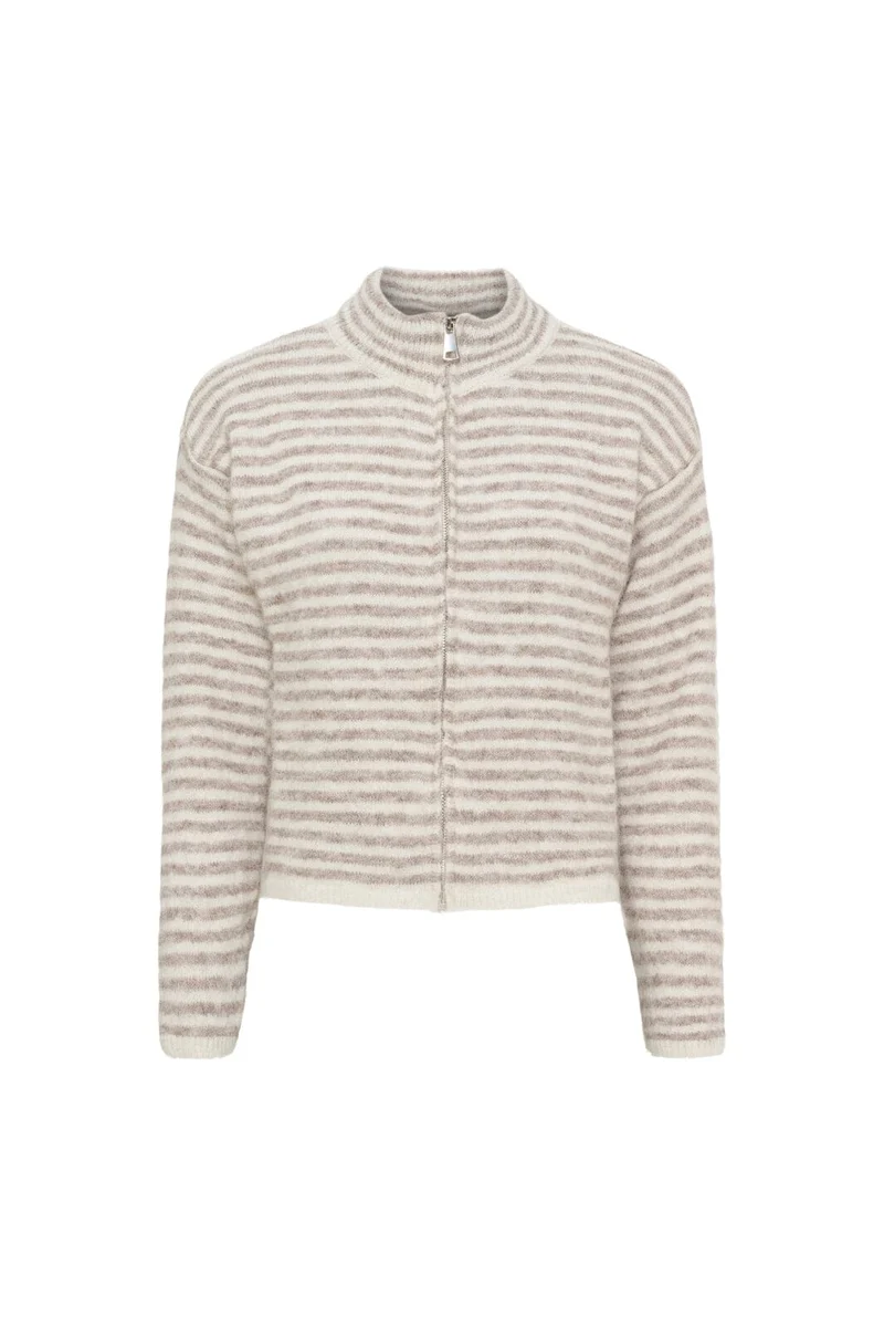 Marta Du Chateau - Mdcanais Cardigan 9586 - Beige