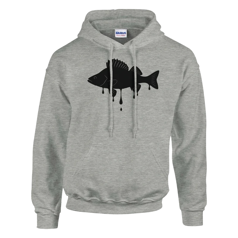Hoodie – Droppande Abborre