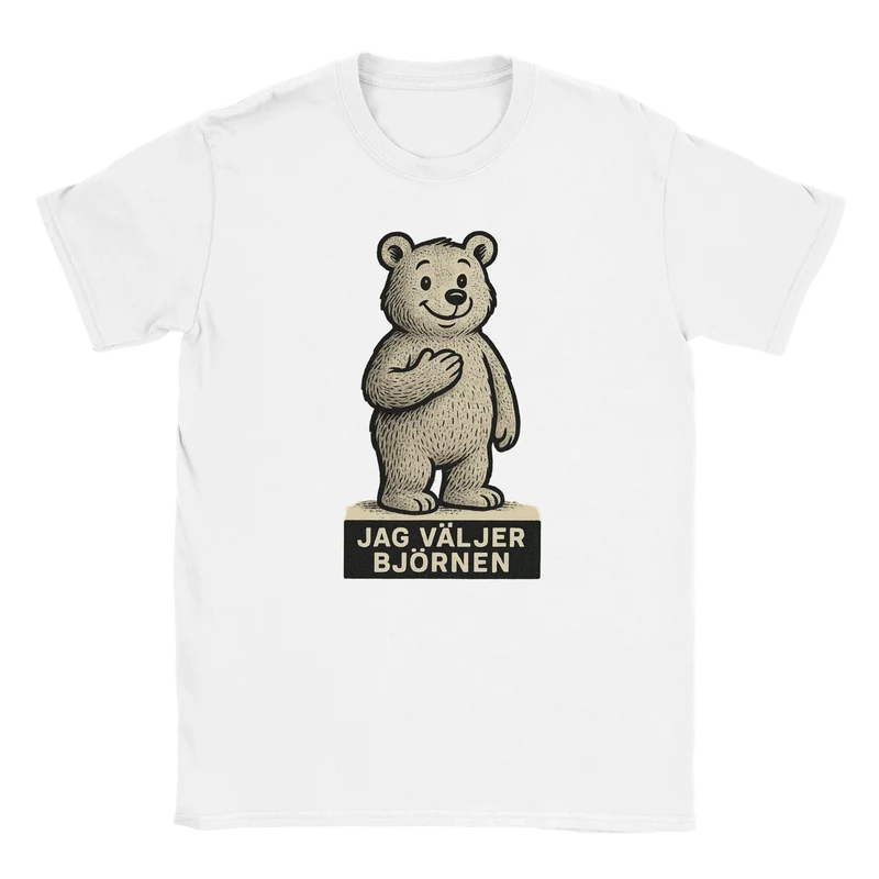 T-shirt - Jag väljer björnen